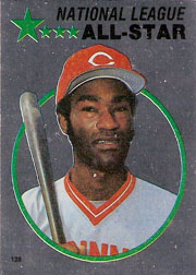 1982 Topps Baseball Stickers     126     George Foster FOIL